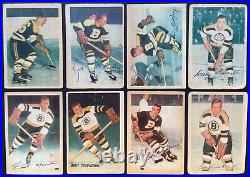 1953/54 Parkhurst NHL Hockey Card Complete Full Set Graded x3 Beliveau Howe KSA