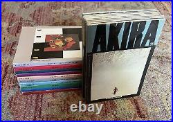 Akira Complete Full Color Set Graphic Novels Volumes 1-10 And Issues 31-38