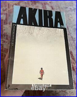 Akira Complete Full Color Set Graphic Novels Volumes 1-10 And Issues 31-38