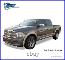 Black Paintable OE Style Fender Flares 2009 2018 Dodge Ram 1500 Full Set