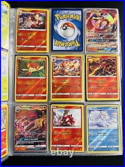 Burnings Shadows Near Complete Set Full Art, Secret Rares GX Pokémon Cards