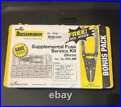 Bussmann Supplemental Fuse Service Kit GSK-260 Complete Full Set, New Unused