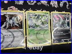 COMPLETE AR Arceus LV100 9 Card Set 1-9 Ripple Foil Holo Pokémon LP-NM