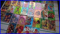 Card Ranma 1/2 Holographic prism Cards 72/72 FULL SET complete- Peru, Year 1999