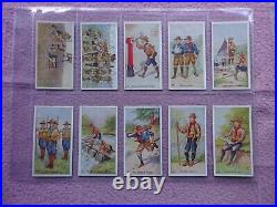 Complete Set Scout Gum Co (rochester, Ny) Boy Scout Series Mostly Vg