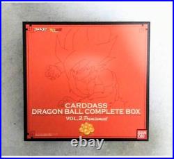 Dragon Ball Carddass Complete Box COMPLETE BOX Premium Set vol. 2 All Types Full