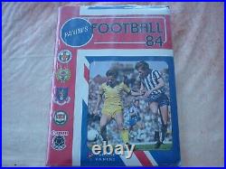 Factory Sealed Complete Full Set Panini Football 84 Inc Empty Album 1984