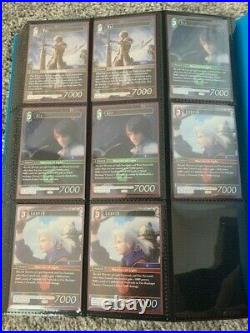 Final Fantasy TCG Opus V Complete Set with extra Heroic/Legends All Near Mint