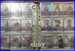 Final Fantasy Tcg Opus Wave 1 Full FOIL Complete Set FFTCG Italian 216 Cards