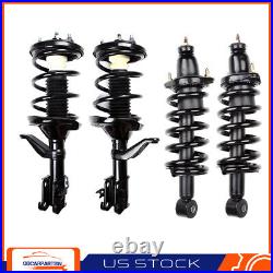 For 2002-2006 Honda CRV Front Rear Complete Shocks with Coil Spring Full Set