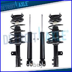Front Struts withCoil Spring Rear Shock Absorbers for 2007 2010 Hyundai Elantra