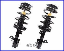 Full Set 2 Front Complete Struts W Springs + Rear Shocks Fit Nissan Sentra 2.0L