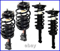 Full Set 4 Complete Struts With Springs Fit 02-06 Nissan Sentra Free Shipping