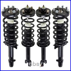 Full Set 4pc Front+Rear Complete Shock Struts for 2009-2012 Acura TSX 2.4L 3.5L