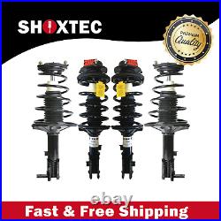 Full Set Complete Struts with Coil Spring Assembly fits 2000-2005 Hyundai Accent