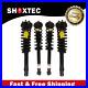 Full Set Complete Struts with Coil Spring Assembly for 2003 2007 Honda Accord