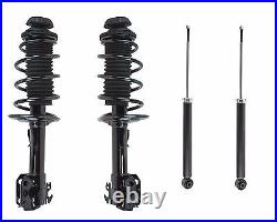 Full Set Fits TOYOTA YARIS 2 Front Complete Struts With Springs + 2 Rear Shocks