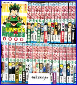 Hunter x Hunter Japanese Vol. 1-37 Complete Full set Manga Comics Togashi