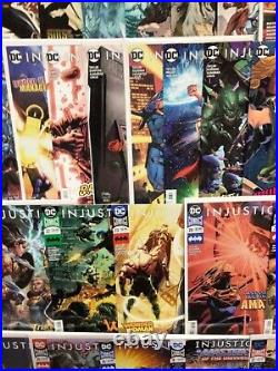 INJUSTICE Full Run FN/VF Complete Set of 128 Issues See Description