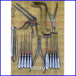 Laminectomy complete Instruments Full set of 39 PCs Spine Orthopedic instruments