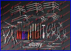 Laminectomy complete Instruments Full set of 54 pcs Spine Orthopedic instruments