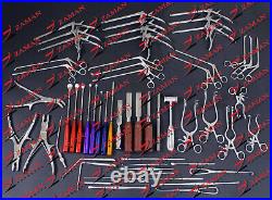 Laminectomy complete Instruments Full set of 57 pcs Spine Orthopedic instruments