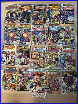 Machine Man Full Set # 1-19 -(1978)- Complete Series -Great Cond. 8+ Incl 1 & 19