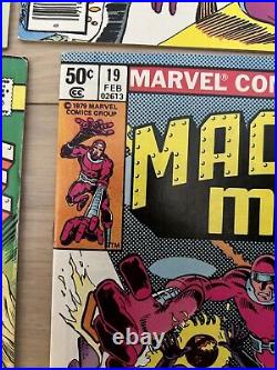 Machine Man Full Set # 1-19 -(1978)- Complete Series -Great Cond. 8+ Incl 1 & 19