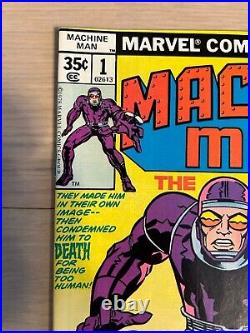 Machine Man Full Set # 1-19 -(1978)- Complete Series -Great Cond. 8+ Incl 1 & 19