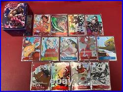 ONE PIECE Gift Collection 2023 Complete Full Set (13 Cards) English with Deck Box