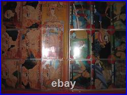 One Piece Lamincards Complete Cards Full Set + Mint Filing Cabinet New Rare Fr