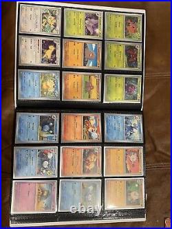 Pokémon 151 Near Complete 1-165 Card Set with 151 Mew Binder Includes Full Art