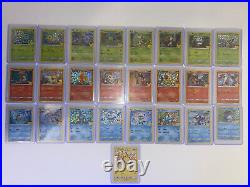 Pokemon 25th Anniversary Mcdonalds Promo Card Complete FULL Holo Set