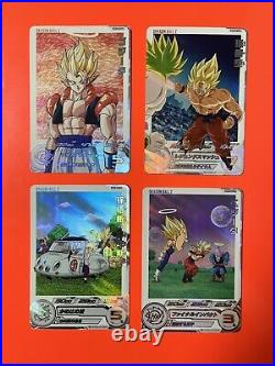 Son Goku Gogeta Vegeta Super Dragon Ball Heroes DA Card UGM7 DA Complete set