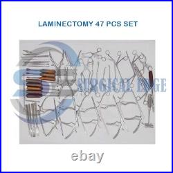 Spine Laminectomy Complete Instruments Full Set of 47 Pcs Orthopedic Instruments