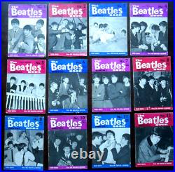 The Beatles Monthly Magazines Complete Full Set 1 To 77