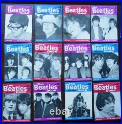 The Beatles Monthly Magazines Complete Full Set 1 To 77