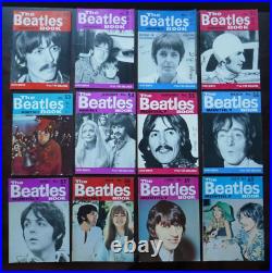 The Beatles Monthly Magazines Complete Full Set 1 To 77