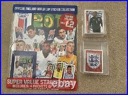 Topps (Merlin) England World Cup 2014 Full Loose Set (no starter pack)