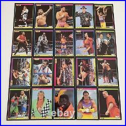 WWF Merlin Black Gold Cards 1992- Full Set Of 96 Complete Nice Condition