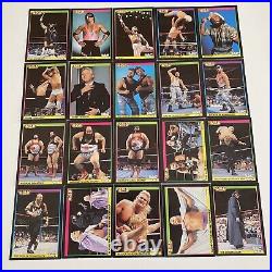 WWF Merlin Black Gold Cards 1992- Full Set Of 96 Complete Nice Condition